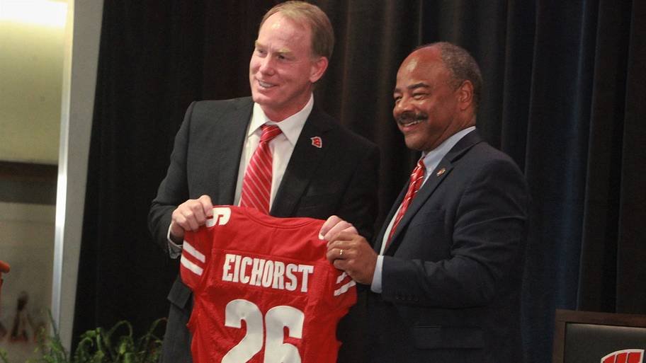 Why Greg Gard Thinks new Badgers’ AD Shawn Eichorst is a “Home-Run Hire” Why Greg Gard Thinks new Badgers’ AD Shawn Eichorst is a “Home-Run Hire”