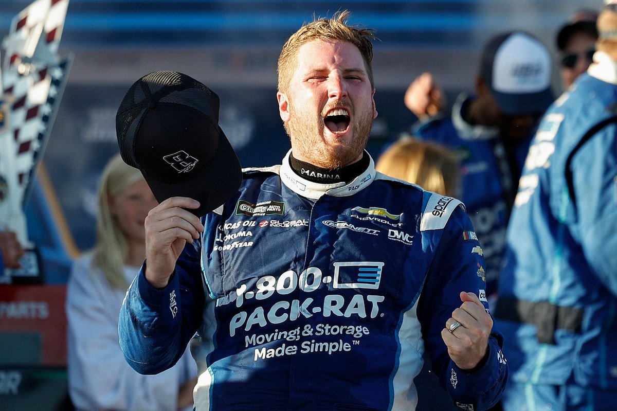 Austin Hill wins dramatic NASCAR O’Reilly San Diego race in last-lap pass Austin Hill wins dramatic NASCAR O’Reilly San Diego race in last-lap pass