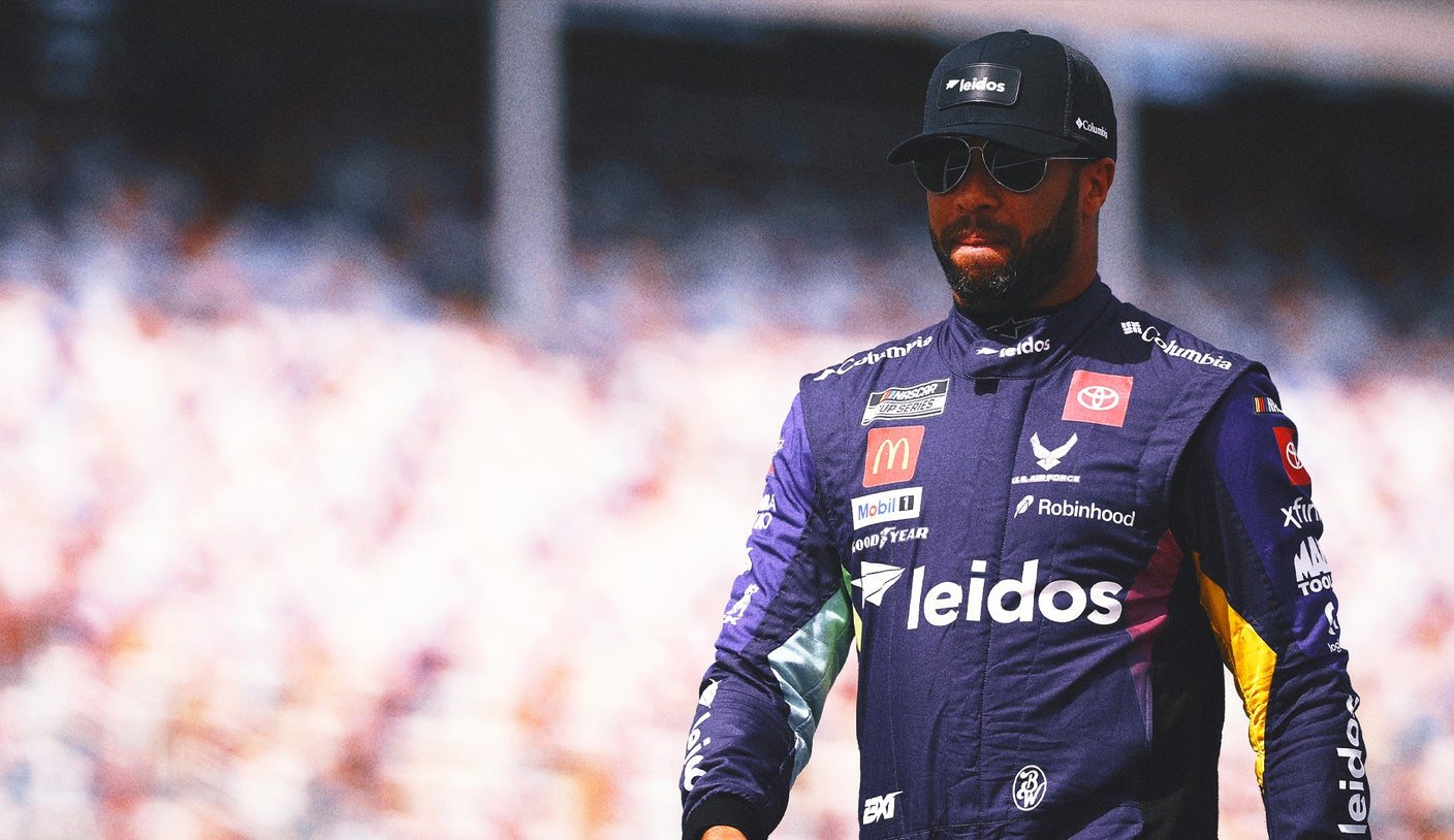 Bubba Wallace Stewed All Week Over Kansas Loss and Denny Hamlin Move