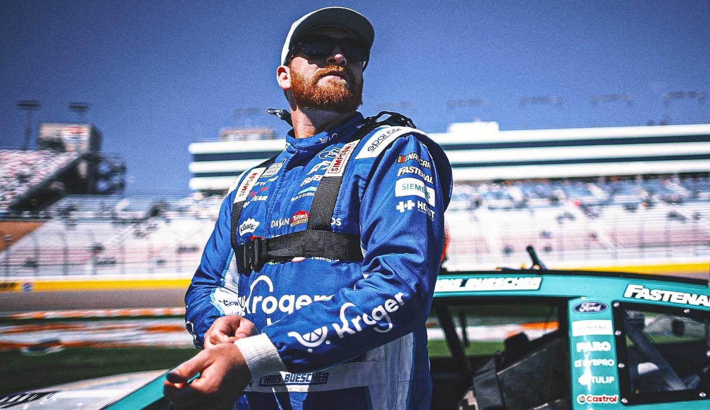 NASCAR docks Chris Buescher 60 points, suspends crew chief NASCAR docks Chris Buescher 60 points, suspends crew chief