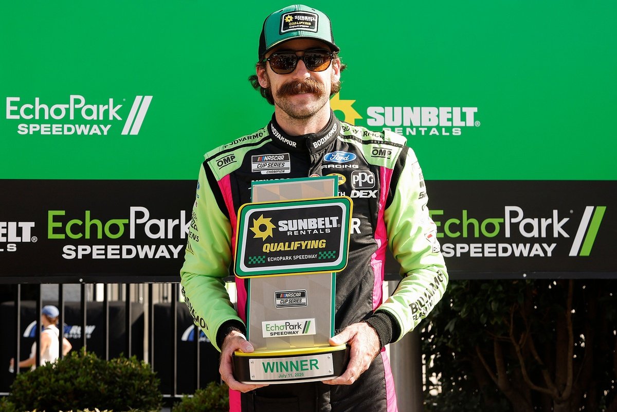 NASCAR Cup Atlanta starting lineup: Penske 1-2 with Ryan Blaney on pole NASCAR Cup Atlanta starting lineup: Penske 1-2 with Ryan Blaney on pole