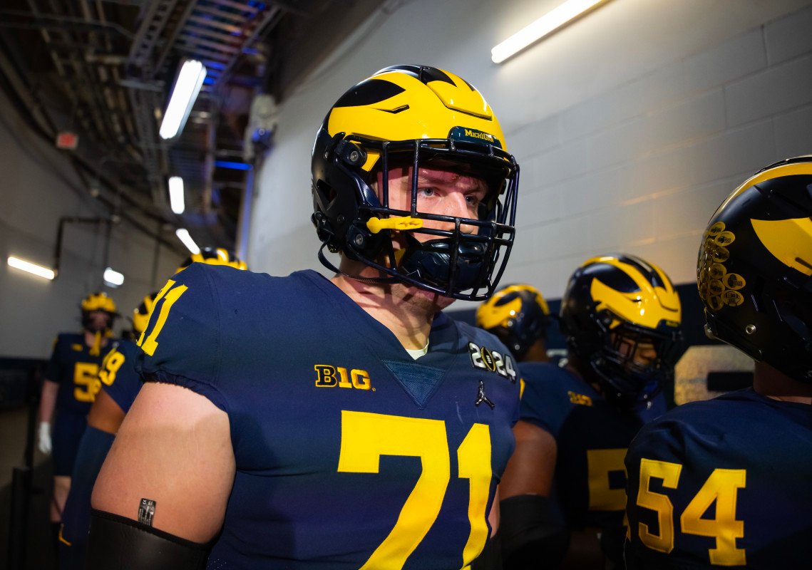 Michigan Football’s Offensive Line Left Off Prestigious Preseason Top 10 List Michigan Football’s Offensive Line Left Off Prestigious Preseason Top 10 List