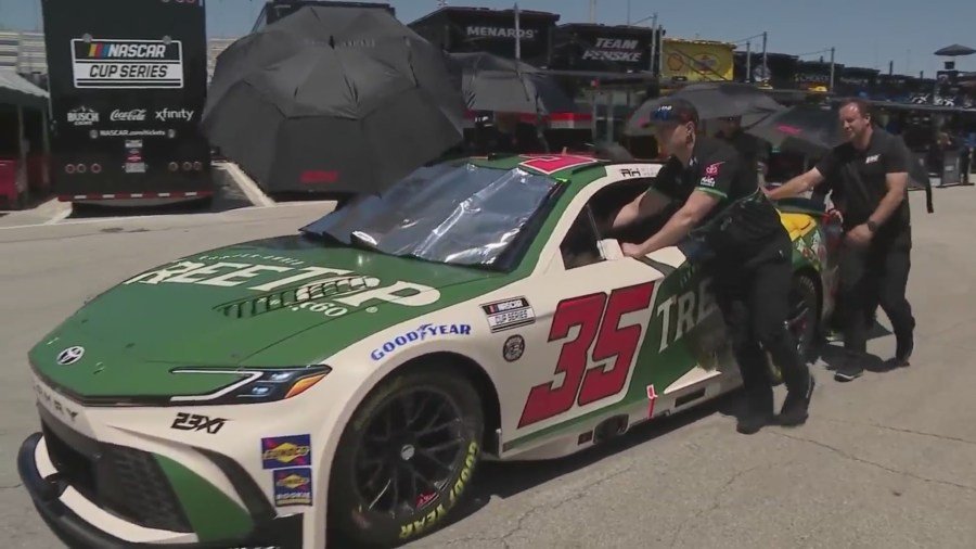 NASCAR drivers preparing for AdventHealth 400 at Kansas Speedway NASCAR drivers preparing for AdventHealth 400 at Kansas Speedway