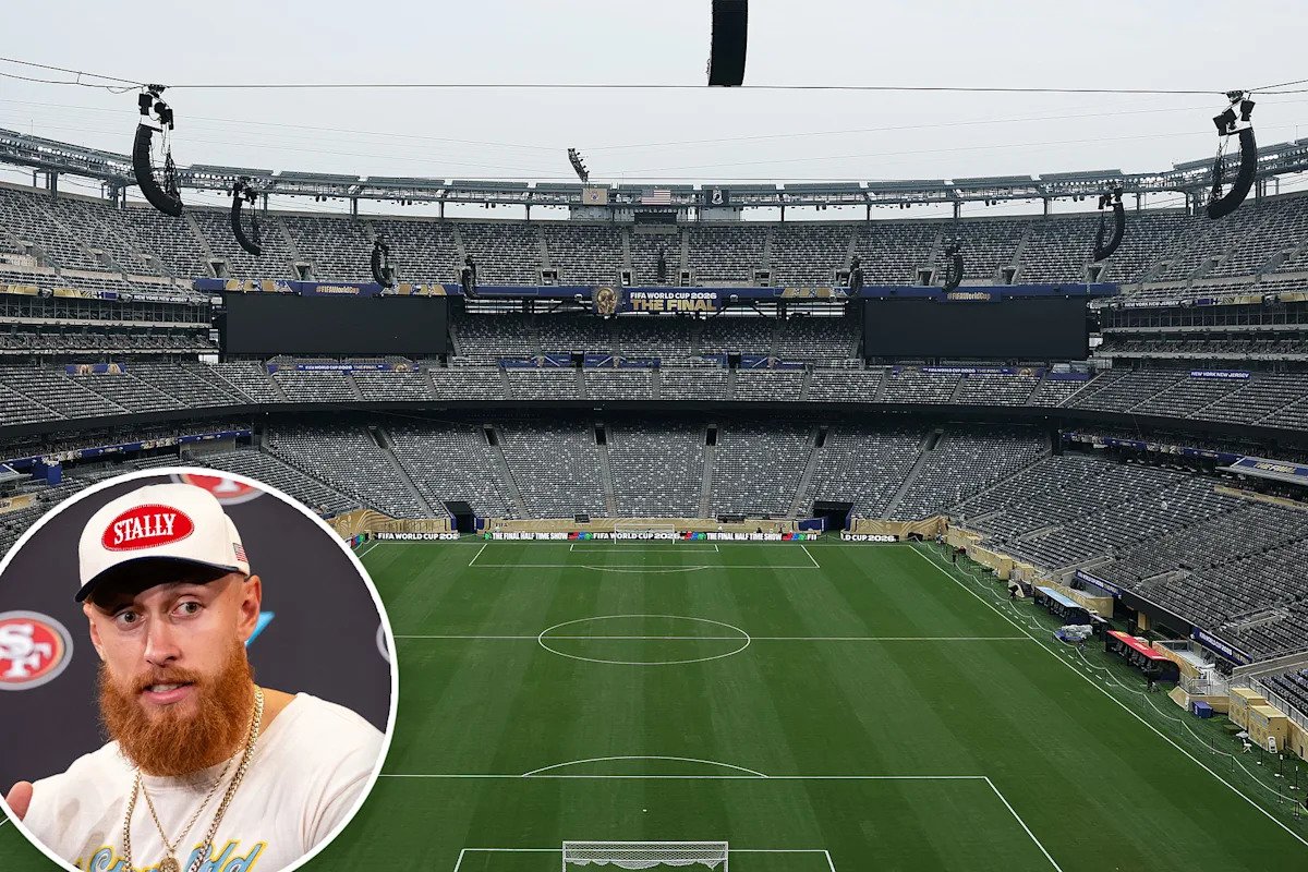 George Kittle blasts NFL for World Cup surface at stadium George Kittle blasts NFL for World Cup surface at stadium