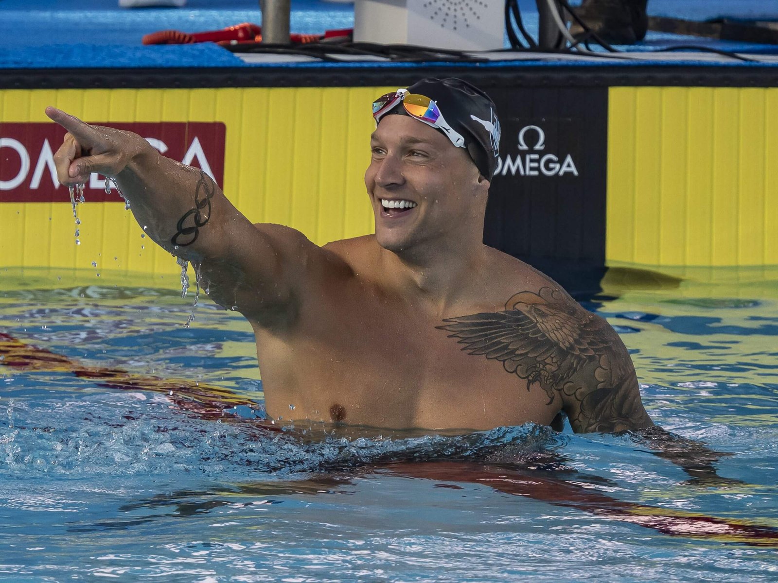 Caeleb Dressel Rockets to 21.45 in 50 Free Prelims at Nationals Caeleb Dressel Rockets to 21.45 in 50 Free Prelims at Nationals