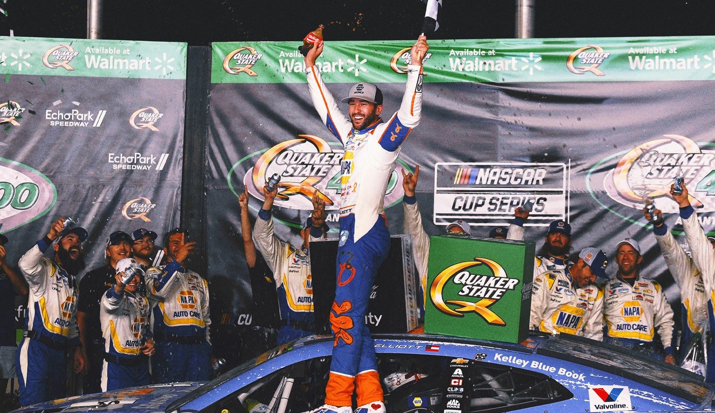 Chase Elliott Stoked After Energizing Crowd With Wild Atlanta Win Chase Elliott Stoked After Energizing Crowd With Wild Atlanta Win