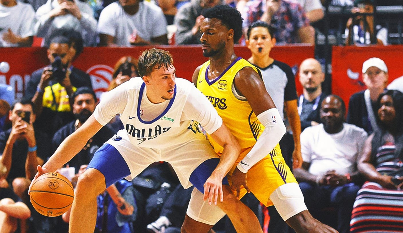 Cooper Flagg Makes Professional Debut at NBA Summer League vs. Bronny James Cooper Flagg Makes Professional Debut at NBA Summer League vs. Bronny James