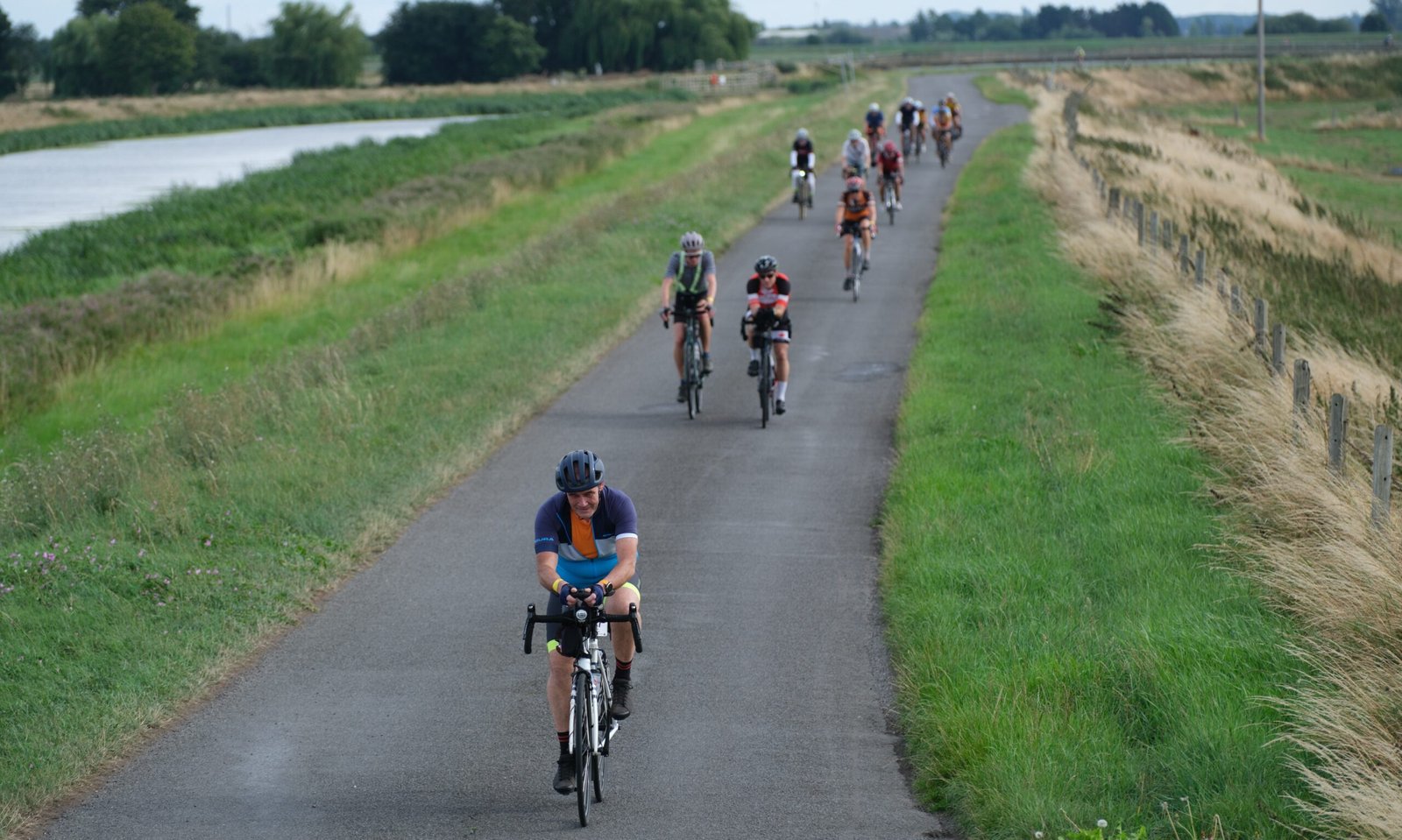 ‘The weather has beaten us this time’: riders forced to turn back as storm batters top UK ultra-cycling event London-Edinburgh-London