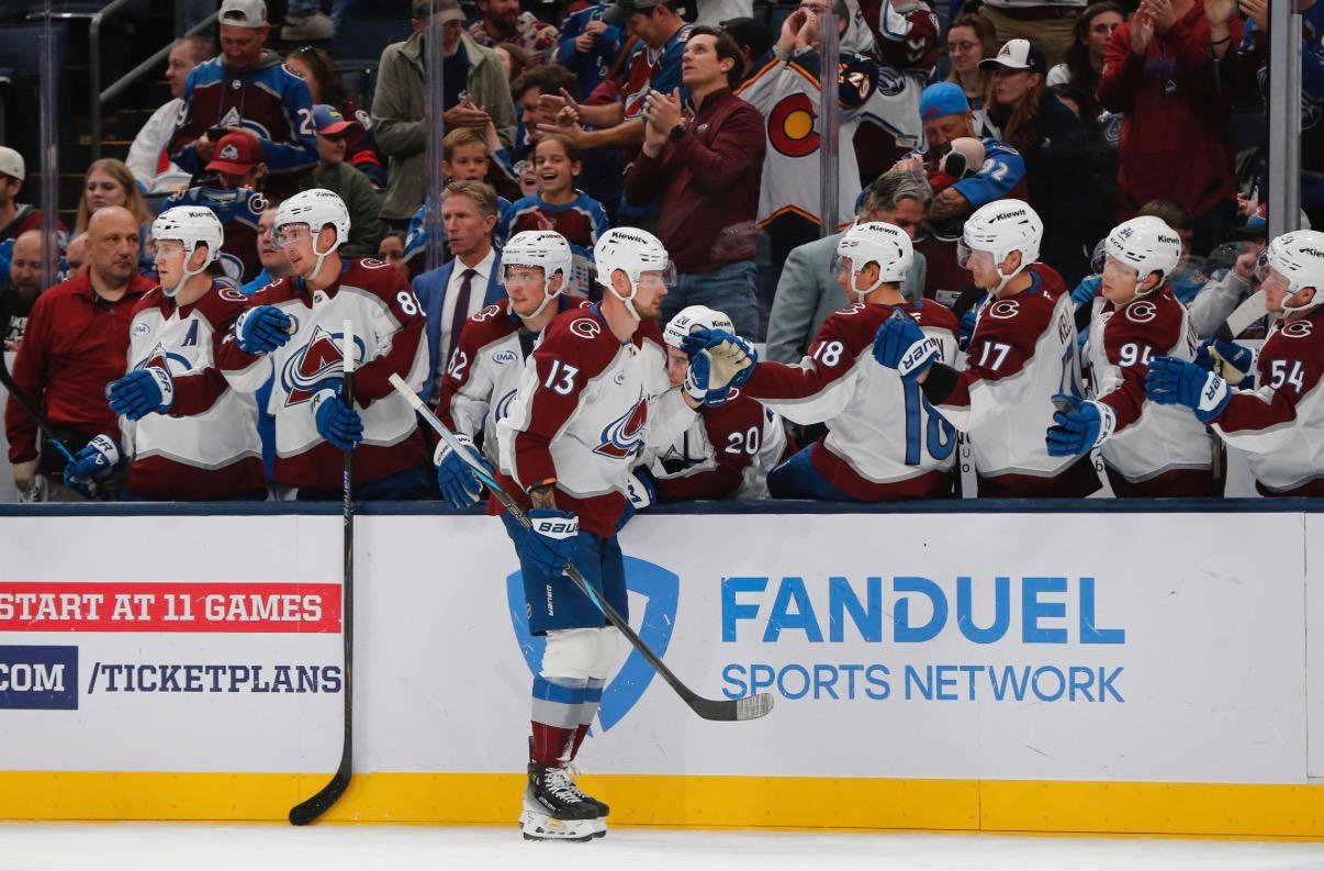 Nichushkin’s two-goal night powers Avalanche past Blue Jackets