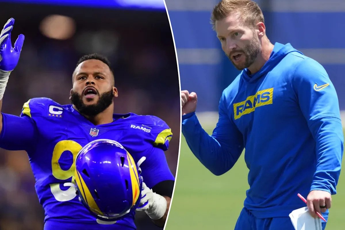 Sean McVay ‘crossed paths’ with Aaron Donald — what Rams coach expects next Sean McVay ‘crossed paths’ with Aaron Donald — what Rams coach expects next