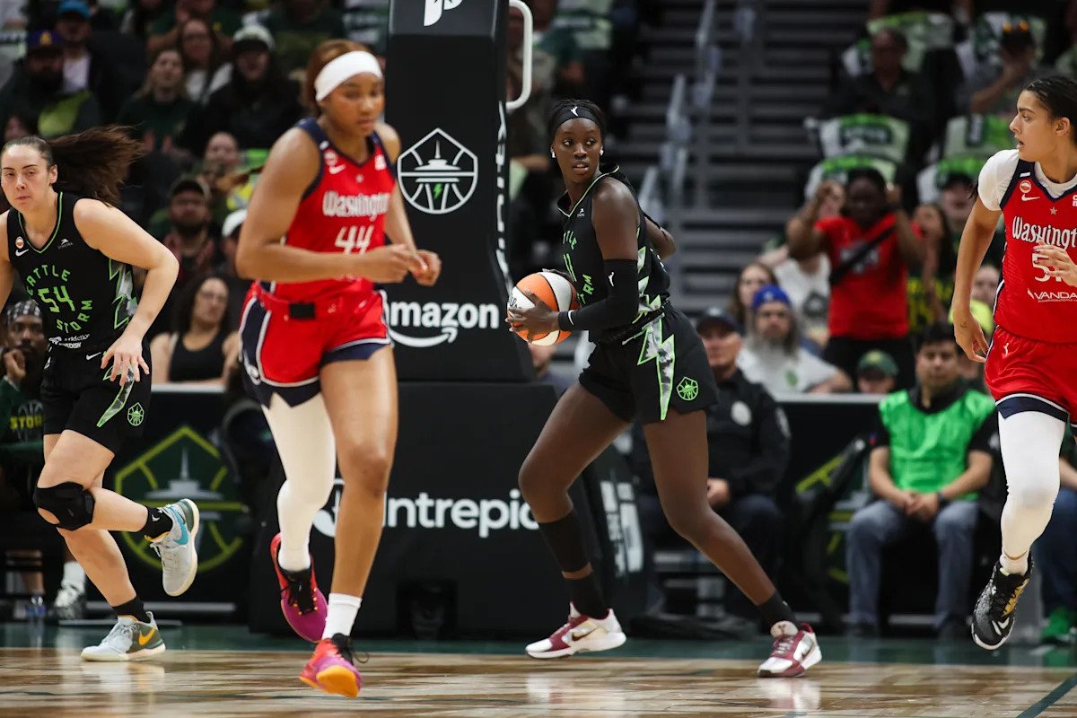 Here are more reasons to be all in on Awa Fam and her upside after her WNBA debut for the Seattle Storm Here are more reasons to be all in on Awa Fam and her upside after her WNBA debut for the Seattle Storm