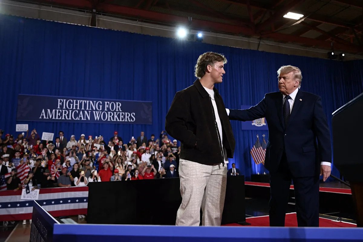 Abdul Carter calls out Jaxson Dart for introducing Trump at rally: ‘What we doing?’ Abdul Carter calls out Jaxson Dart for introducing Trump at rally: ‘What we doing?’