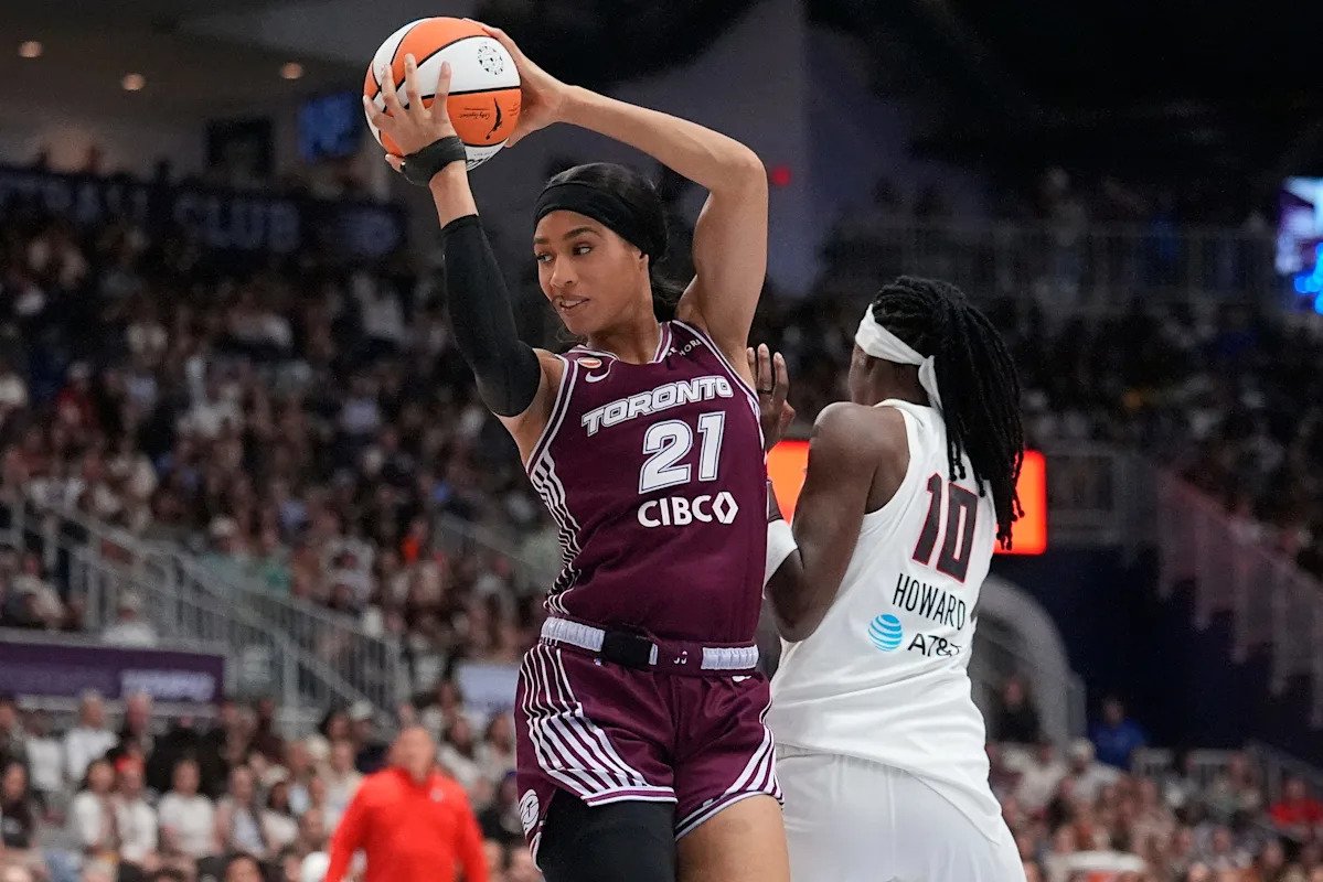 Isabelle Harrison starts, plays 21 minutes in Toronto-Atlanta game Isabelle Harrison starts, plays 21 minutes in Toronto-Atlanta game