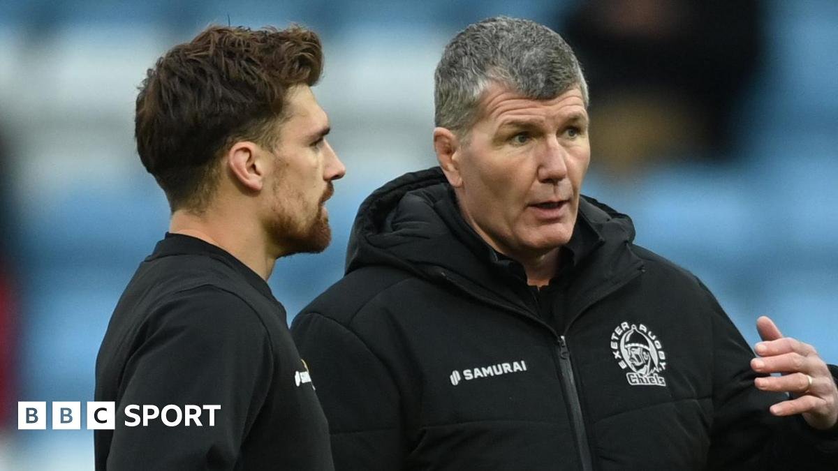 R360: Exeter boss Rob Baxter has had no approaches from rebel league