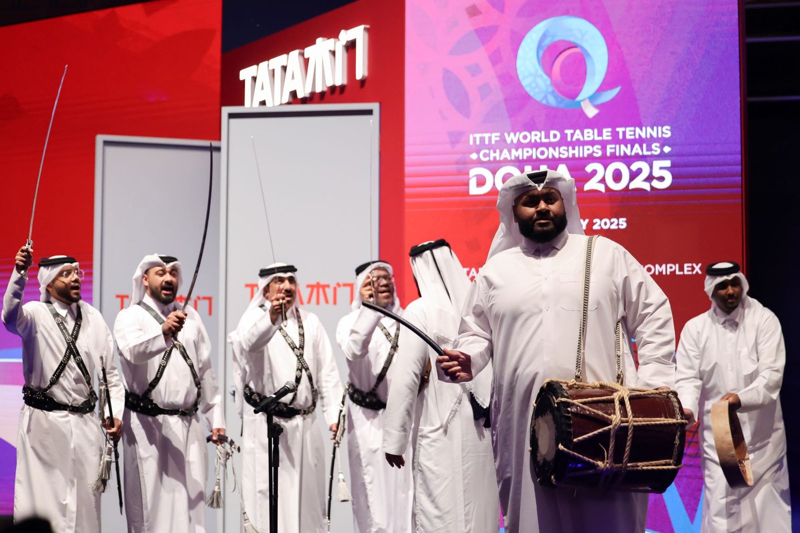 ITTF World Championships Finals 2025 Open in Doha with Grand Ceremony ITTF World Championships Finals 2025 Open in Doha with Grand Ceremony