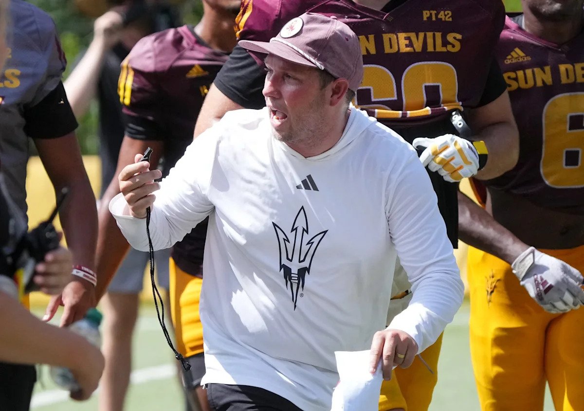 One side ‘dominated’: 3 takeaways from ASU football scrimmage at Camp Tontozona