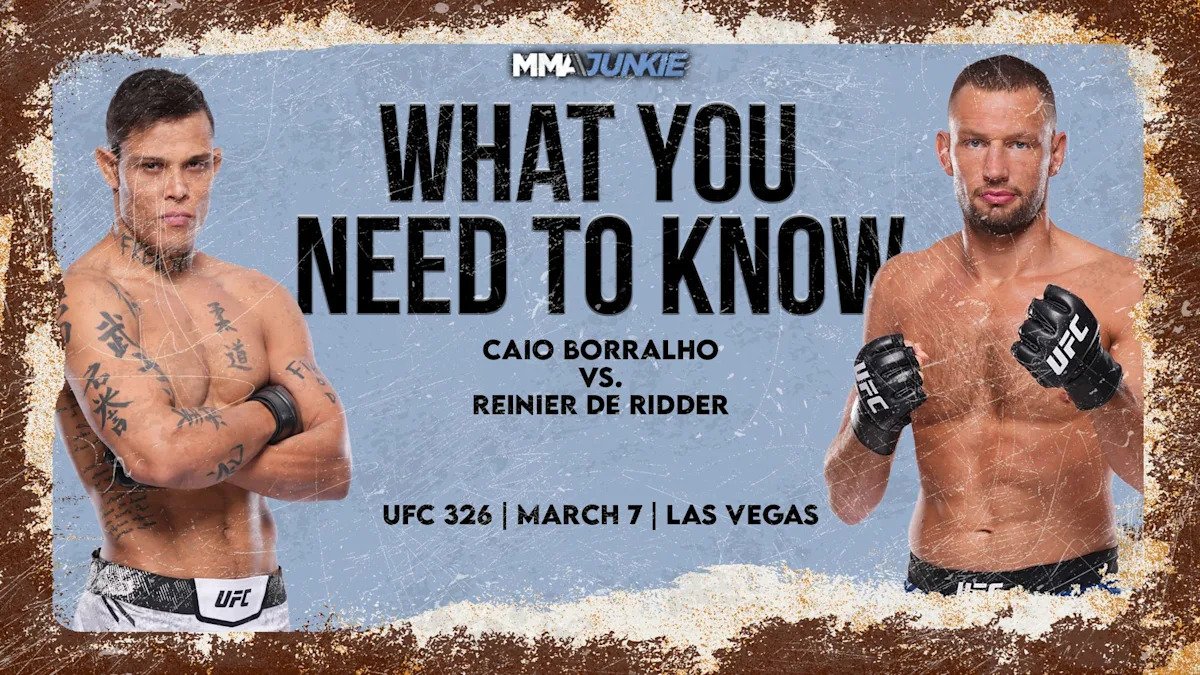 Caio Borralho vs. Reinier de Ridder at UFC 326: What you need to know Caio Borralho vs. Reinier de Ridder at UFC 326: What you need to know
