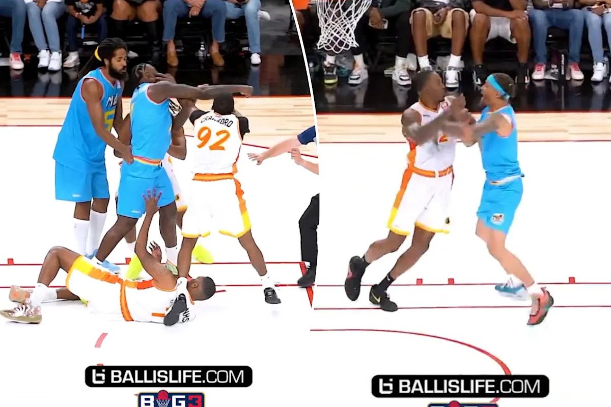 Two former NBA stars suspended by BIG3 after separate altercations in opener Two former NBA stars suspended by BIG3 after separate altercations in opener