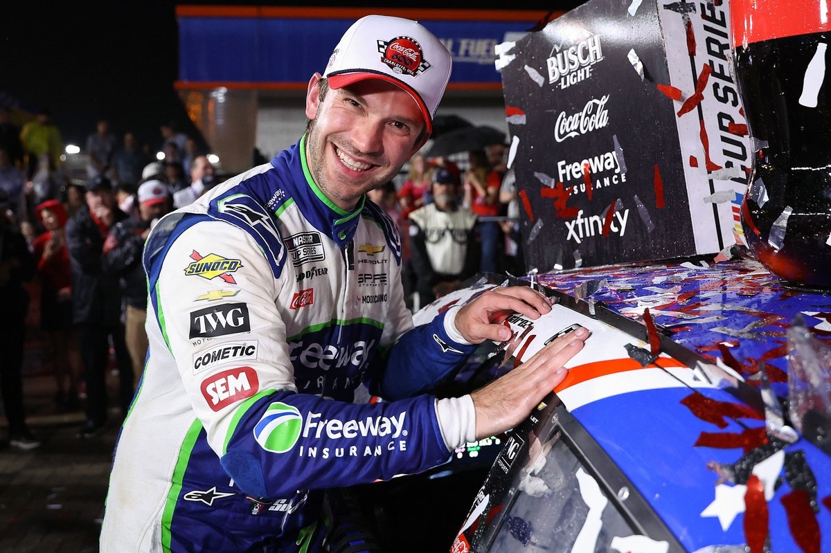 Daniel Suarez and Spire are right fits at the right time with Coke 600 win Daniel Suarez and Spire are right fits at the right time with Coke 600 win