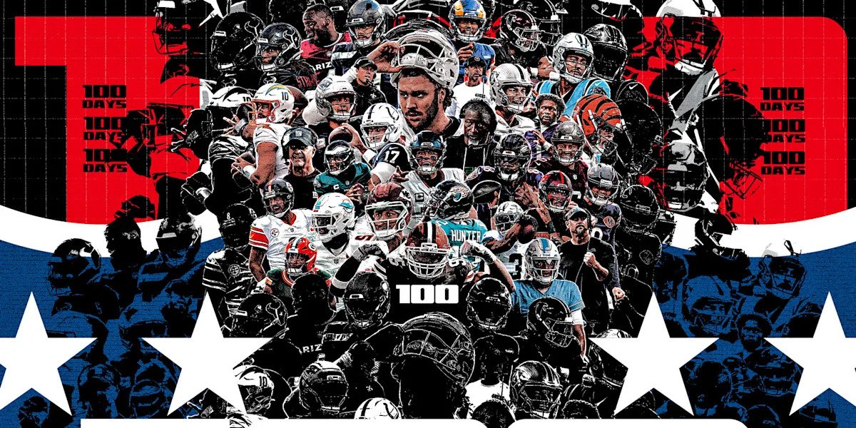 The NFL season begins in 100 days. Here are 100 things to get excited about this season The NFL season begins in 100 days. Here are 100 things to get excited about this season