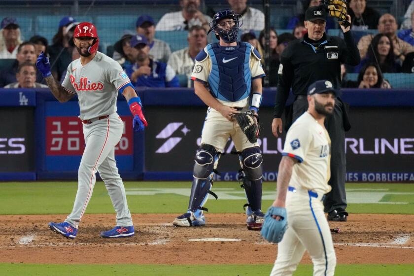 Tanner Scott struggles to execute and Phillies make him pay in Dodgers’ loss Tanner Scott struggles to execute and Phillies make him pay in Dodgers’ loss