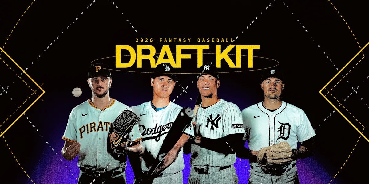 2026 Fantasy Baseball Draft Kit: Rankings, position previews, expert analysis and much more 2026 Fantasy Baseball Draft Kit: Rankings, position previews, expert analysis and much more
