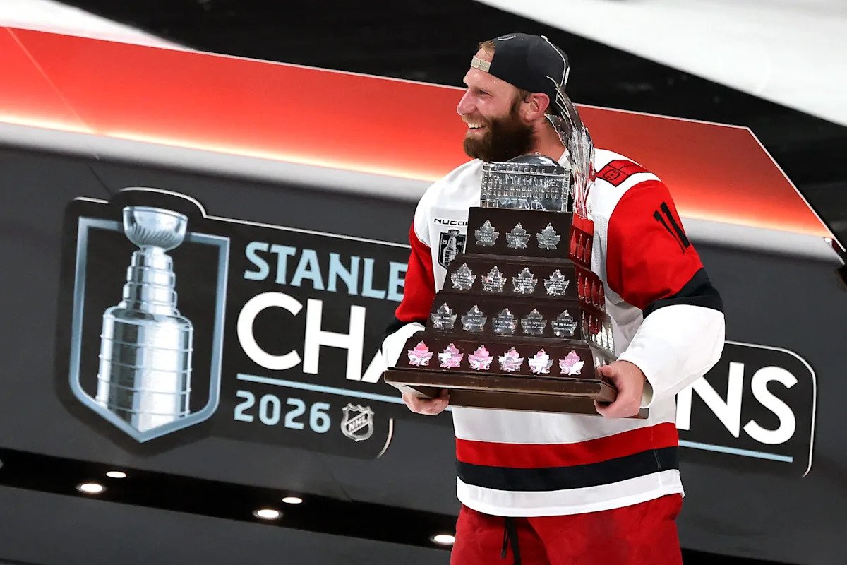 Hurricanes star Jordan Staal wins Conn Smythe Trophy as Stanley Cup playoff MVP Hurricanes star Jordan Staal wins Conn Smythe Trophy as Stanley Cup playoff MVP
