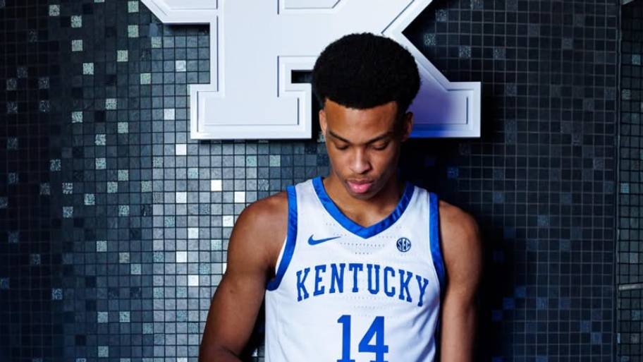 Kentucky commit Ryan Hampton takes over in front of Kentucky’s Cody Fueger Kentucky commit Ryan Hampton takes over in front of Kentucky’s Cody Fueger