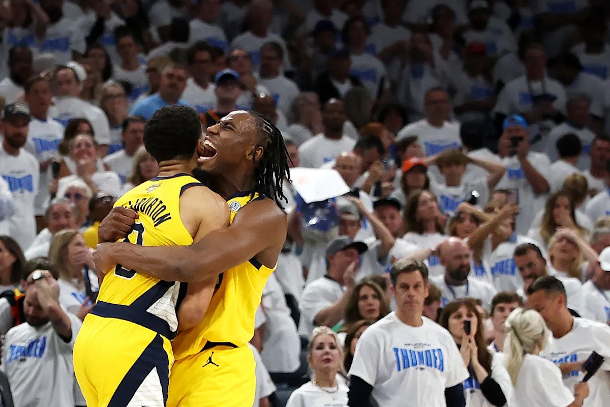 Pacers vs. Thunder: History repeats, and OKC stands stunned after letting Finals opener slip away Pacers vs. Thunder: History repeats, and OKC stands stunned after letting Finals opener slip away