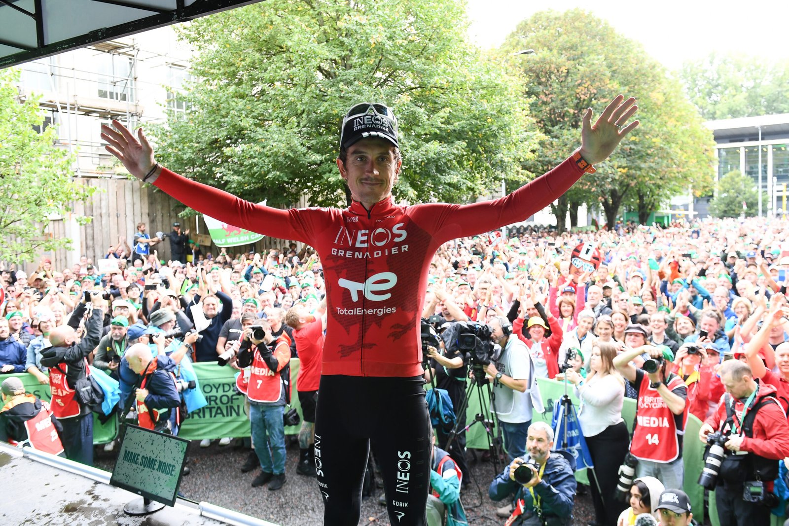 ‘Thank you, that’s all I can say, diolch’ – witnessing Geraint Thomas’s final bike race as a pro cyclist where it started, Cardiff
