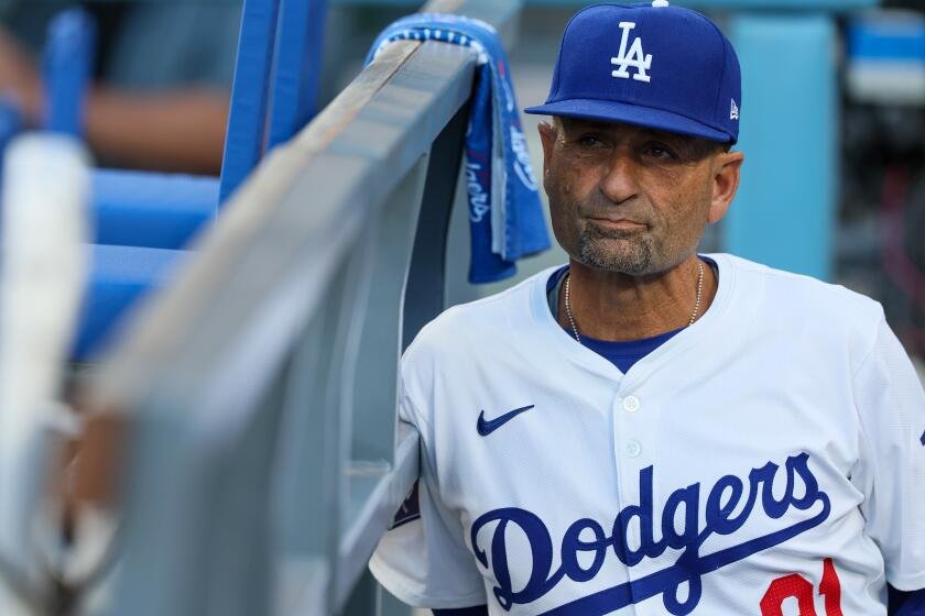 Dodgers coach Dino Ebel’s eldest son learned lessons from the pros Dodgers coach Dino Ebel’s eldest son learned lessons from the pros
