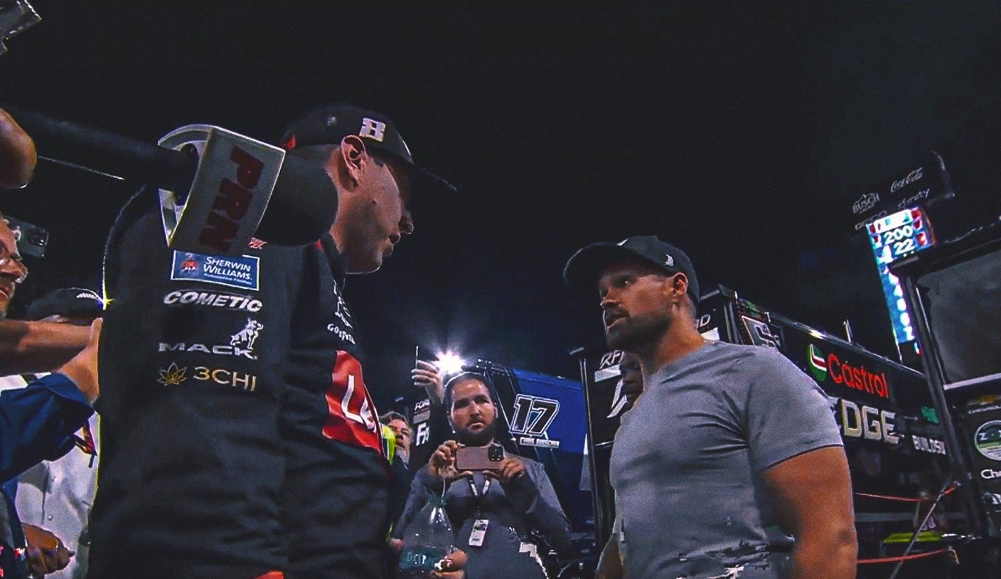 NASCAR All-Star Race flashback: Ricky Stenhouse Jr., Kyle Busch brawl in 2024 NASCAR All-Star Race flashback: Ricky Stenhouse Jr., Kyle Busch brawl in 2024