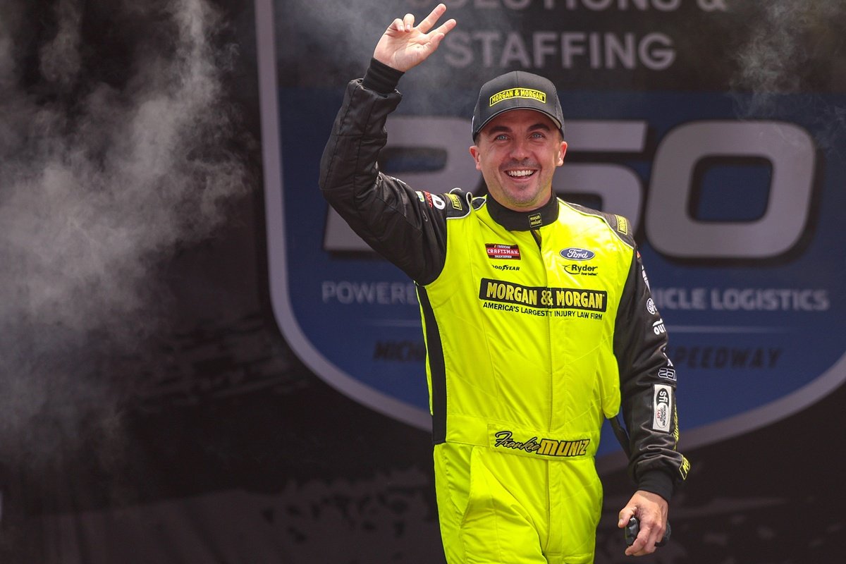 Frankie Muniz reflects on strong showing at Michigan despite “big mistake” Frankie Muniz reflects on strong showing at Michigan despite “big mistake”
