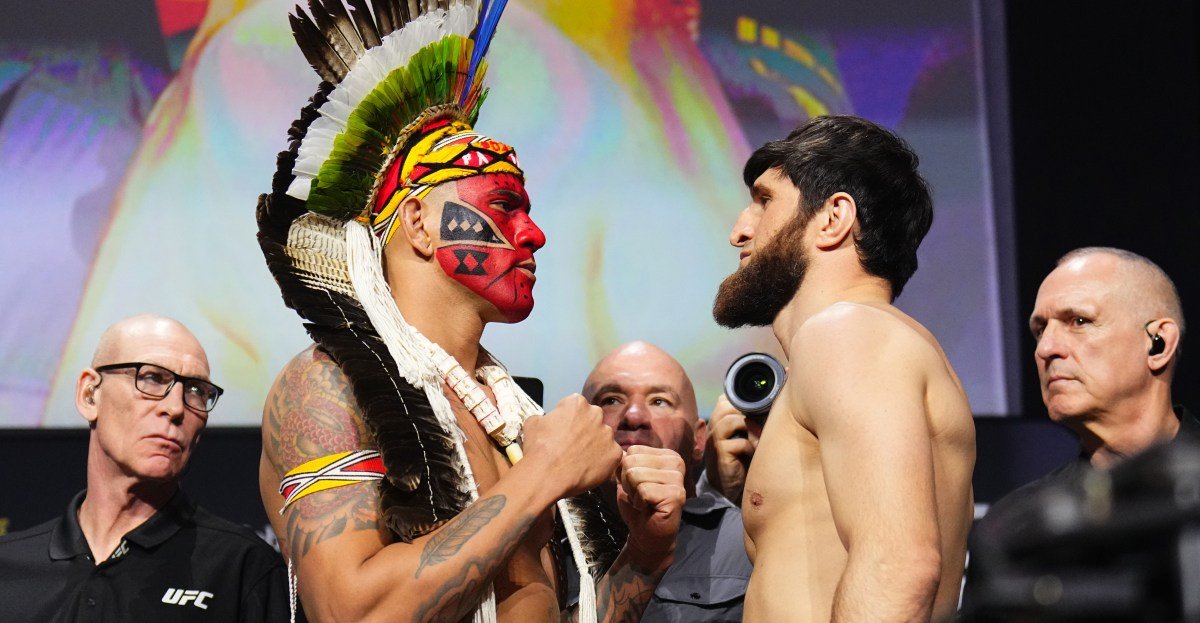Live UFC 320 ceremonial weigh ins video | Ankalaev vs. Pereira 2