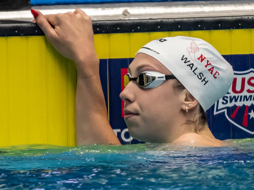 Gretchen Walsh Scares 50 Fly AR; Crush Emerges Gretchen Walsh Scares 50 Fly AR; Crush Emerges