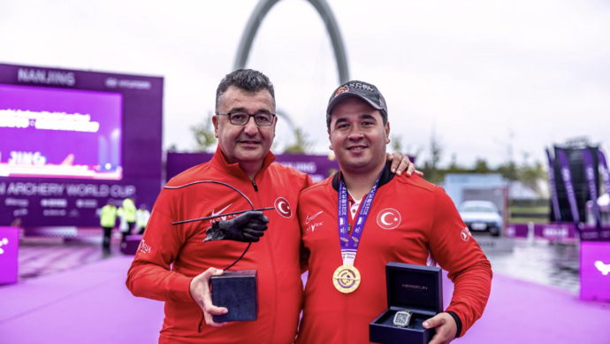Emircan Haney wins in Nanjing, only second Turkish compounder to win World Cup Final