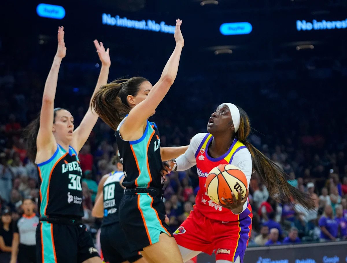 Phoenix Mercury fumble chance to boost playoff hopes, fall to Liberty Phoenix Mercury fumble chance to boost playoff hopes, fall to Liberty