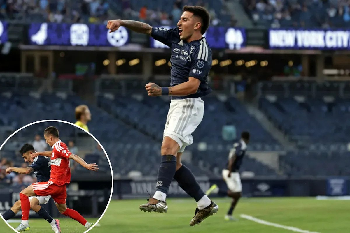 NYCFC roll past Chicago Fire as Nicolas Fernandez Mercau scores with transfer rumors swirling NYCFC roll past Chicago Fire as Nicolas Fernandez Mercau scores with transfer rumors swirling