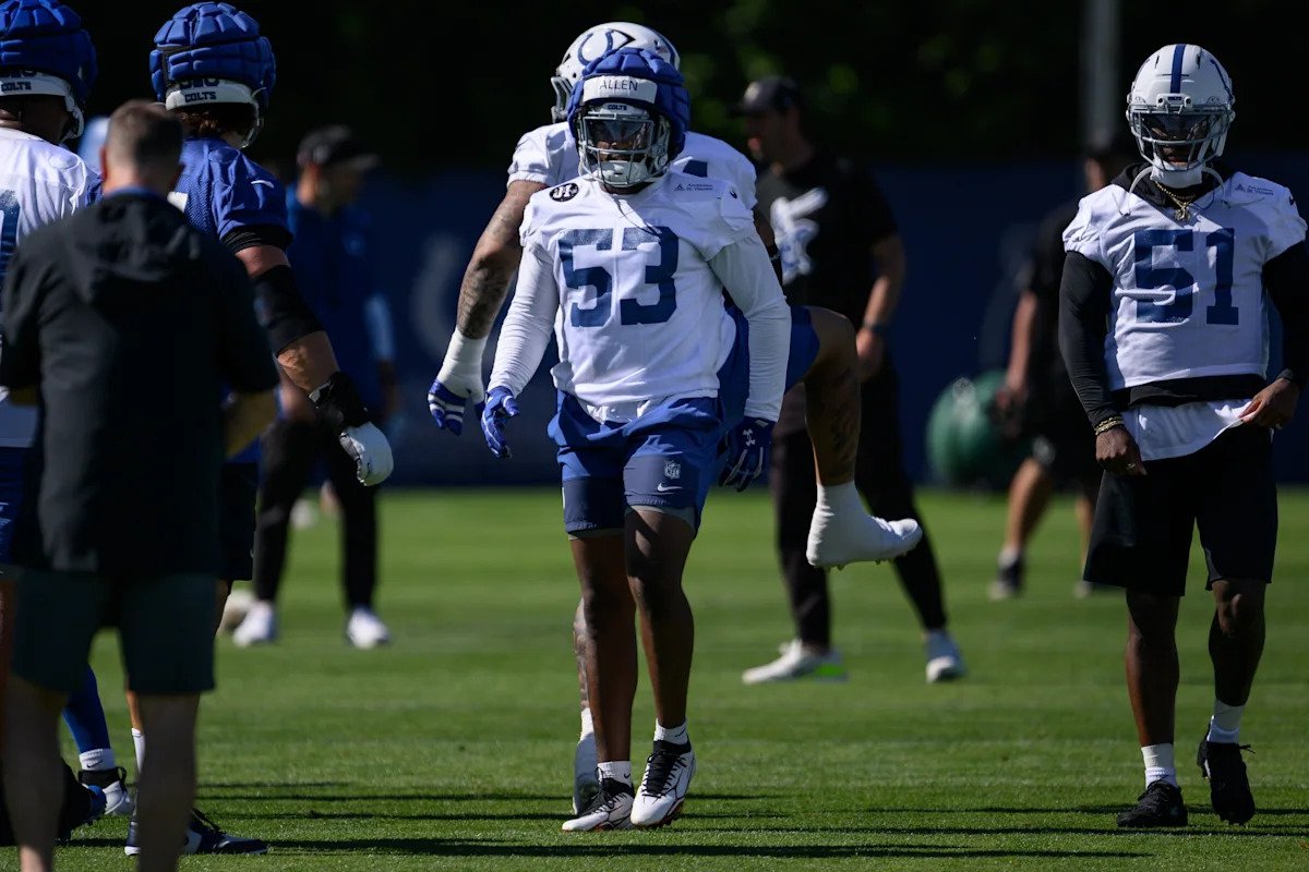 Report: Colts Rookie Linebacker CJ Allen Activated Report: Colts Rookie Linebacker CJ Allen Activated