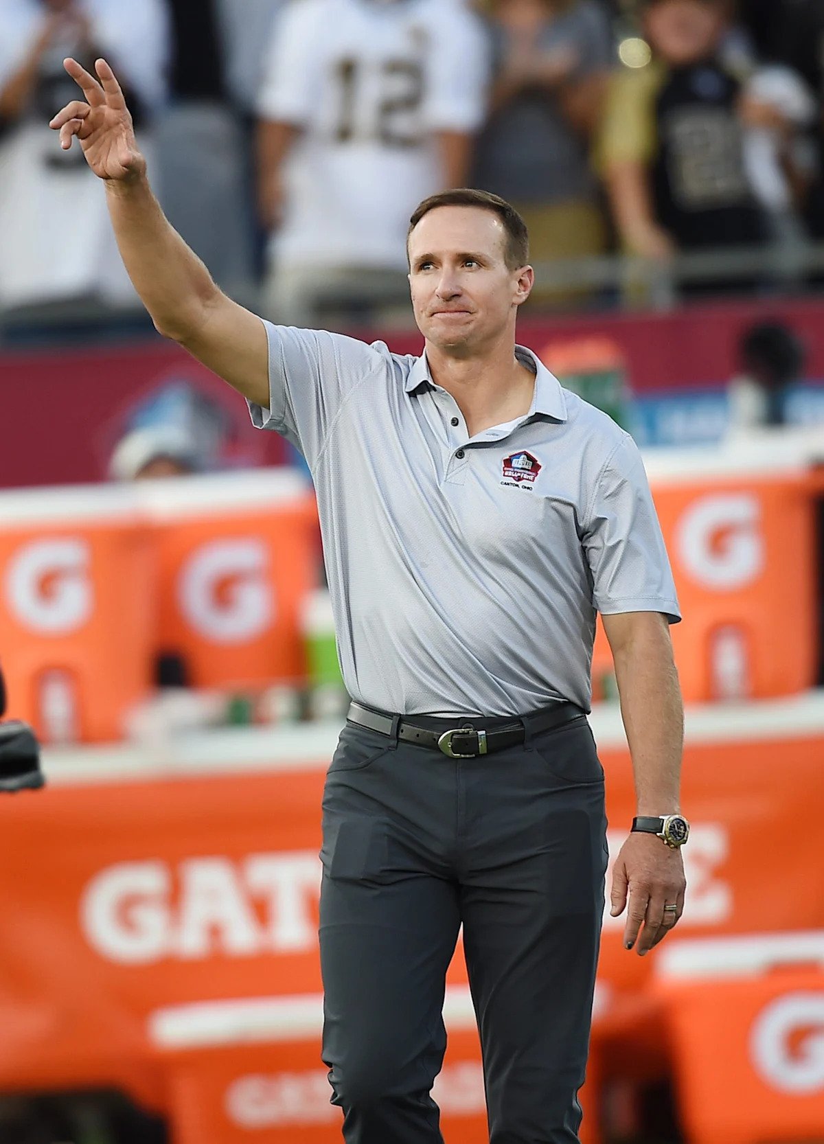 Drew Brees’ HOF induction started ‘to sink in’ with this special moment | Exclusive Drew Brees’ HOF induction started ‘to sink in’ with this special moment | Exclusive