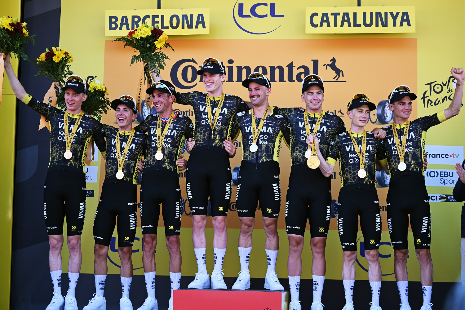 Team budgets are approaching €60 million, and Visma-Lease a Bike is still hunting for a title sponsor at the Tour de France Team budgets are approaching €60 million, and Visma-Lease a Bike is still hunting for a title sponsor at the Tour de France