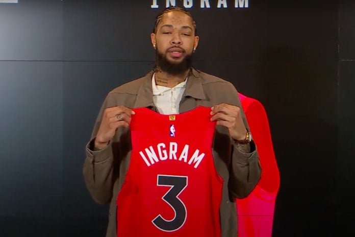 Brandon Ingram cleared, ready for Raptors debut Brandon Ingram cleared, ready for Raptors debut