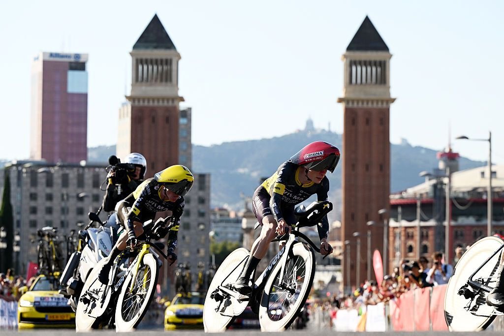 Visma-Lease a Bike wins team time trial on Tour de France stage one as Jonas Vingegaard roars into the yellow jersey Visma-Lease a Bike wins team time trial on Tour de France stage one as Jonas Vingegaard roars into the yellow jersey