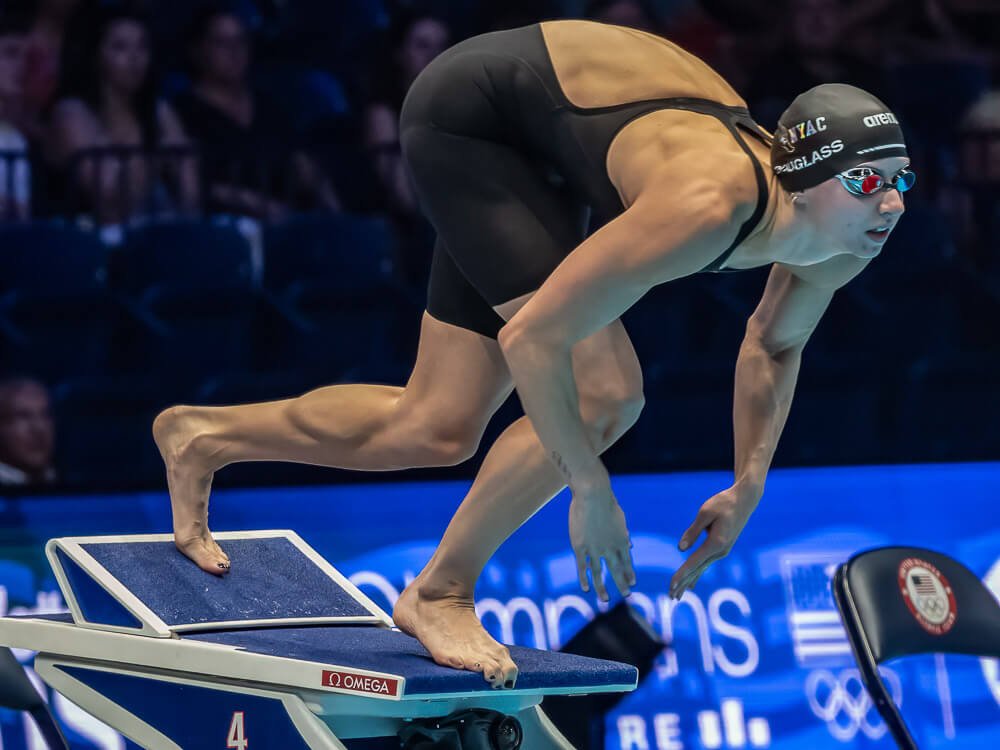 Kate Douglass Takes Down World Record in 100 Freestyle Kate Douglass Takes Down World Record in 100 Freestyle