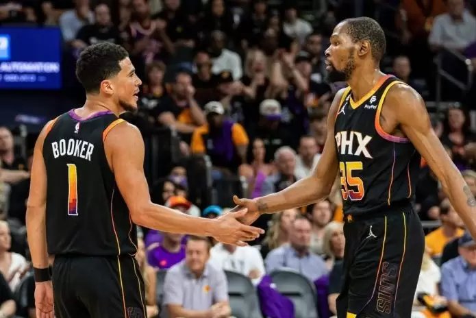 Vasilije Micic says Devin Booker stayed in Kevin Durant’s shadow with Suns Vasilije Micic says Devin Booker stayed in Kevin Durant’s shadow with Suns