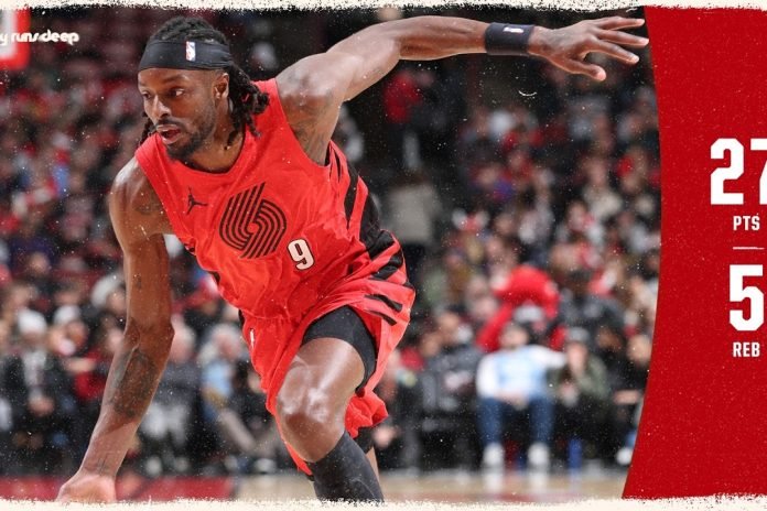 Grant scores 27 as Trail Blazers hold off Bulls Grant scores 27 as Trail Blazers hold off Bulls