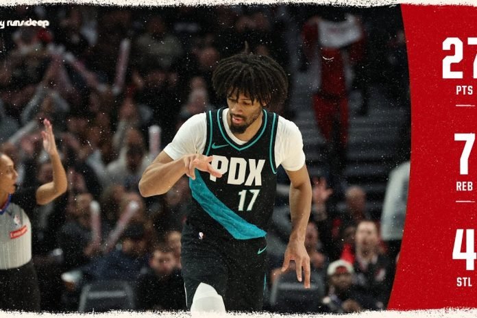 Sharpe leads Trail Blazers past Heat Sharpe leads Trail Blazers past Heat