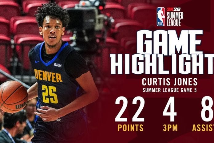 Nuggets sign Curtis Jones to two-way contract Nuggets sign Curtis Jones to two-way contract