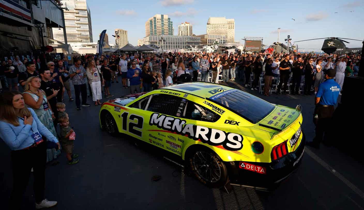 Racing On A Naval Base Presents Unique Challenge For NASCAR Drivers Racing On A Naval Base Presents Unique Challenge For NASCAR Drivers
