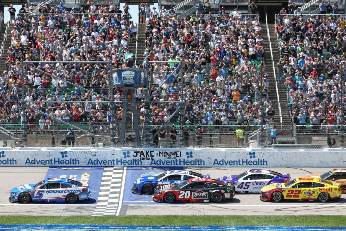 Kyle Larson is AdventHealth 400 winner, Kansas final results Kyle Larson is AdventHealth 400 winner, Kansas final results